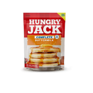 HUNGRY JACK MASSA P/ PANCAKE & WAFFLE MIX BUTTERMILK 198G