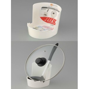 SUPORTE PLASTICO P/ CONCHA DE COZINHA