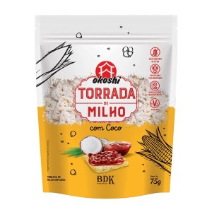 OKOSHI TORRADA DE MILHO C/COCO 75G