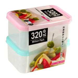 POTE PLASTICO MILLION PACK 2X320ML