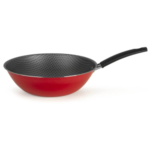 MULTIFLON WOK 24CM CABO VERMELHA REF.51124