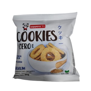 SAPPORO COOKIES C/ GERGELIM ZERO 40G