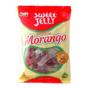 SWEET JELLY BALA ALGAS MARINHAS  MORANGO 200G