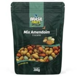 BRASIL FRUTT MIX AMENDOIM CROCANTE PCT 200G