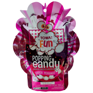 TOWA FUN BALA EXPLOSIVA MORANGO 30G