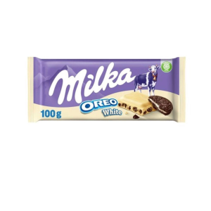 MILKA CHOCOLATE WHITE OREO 100G