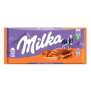 MILKA CHOCOLATE CARAMEL CREME 100G