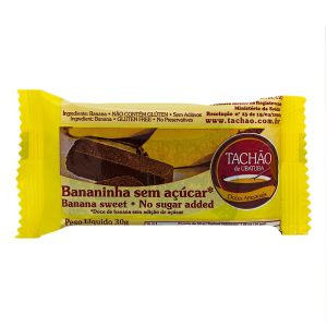 TACHAO BANANINHA SEM ACUCAR 30G