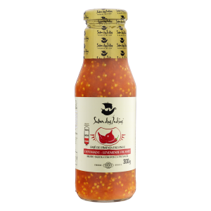 SABOR DAS INDIAS PATE DE PIMENTA BIQUINHO DEFUMADO PICANTE 300G