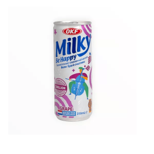 OKF MILK REFRESCO SABOR UVA 250ML