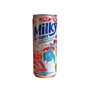 OKF MILK REFRESCO SABOR MORANGO 250ML