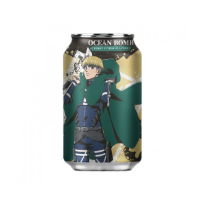 OCEAN BOMB ATTACK ON TITAN ARMIN REFRIGERANTE TORANJA E MEL 330ML