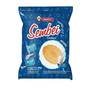 SAPPORO SEMBEI AO LEITE VEGANO 80G