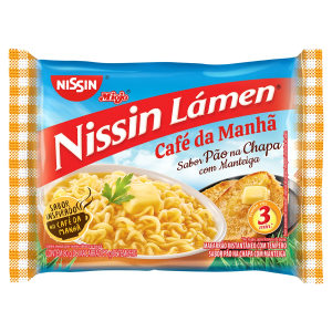 NISSIN LAMEN CAFE DA MANHA PAO NA CHAPA C/ MANTEIGA 85G