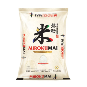 ARROZ 5KG MIROKUMAI GRÃO CURTO