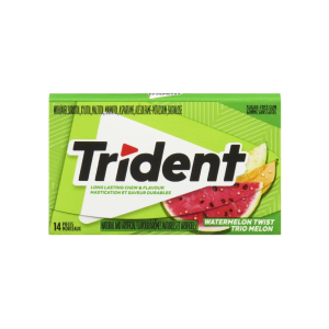 TRIDENT CHICLETE WATERMELON TWIST 26,6G