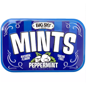 BIG SKY BALA PEPPERMINT ZERO ACUCAR 50G