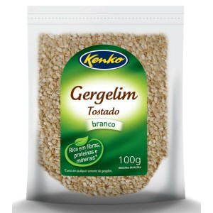 GERGELIM TOSTADO BRANCO 100G KENKO