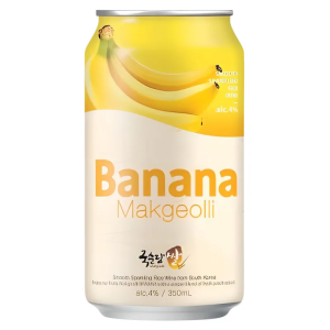 KSD MAKGEOLLI VINHO DE ARROZ KOREANO SABOR BANANA 350ML