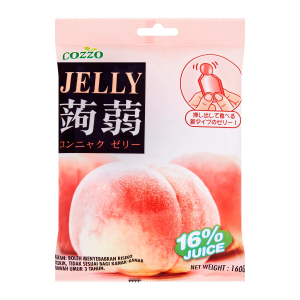COZZO GELATINA SABOR PESSEGO 160G