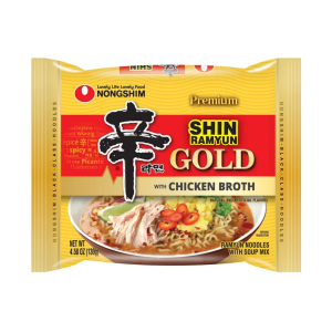 NONG SHIM LAMEN SHIN GOLD C/ CALDO DE FRANGO 130G