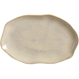 PORTO BRASIL TRAVESSA OVAL RASA MED BIO MOCACCINO 30X20CM