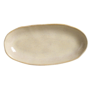 PORTO BRASIL TRAVESSA OVAL FUNDA G ORG MOCACCINO 32X16CM