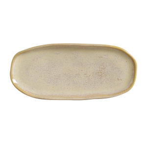 PORTO BRASIL TRAVESSA OVAL RASA PEQ ORG MOCACCINO 23X11CM