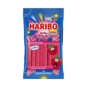HARIBO STICKS FRAMBOESA ACIDO 70G