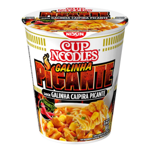 NISSIN CUP NOODLES GALINHA CAIPIRA PICANTE 72G