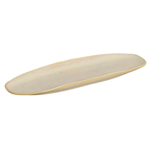 PORTO BRASIL TRAVESSA OVAL RASA G ORG MOCACCINO 36X13CM