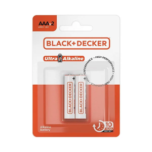 BLACK+DECKER PILHA ALCALINA LR03 1,5V AAAX2UN