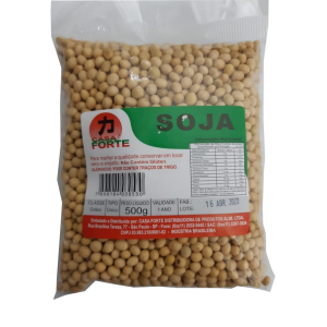SOJA EM GRÃOS 500G CASA FORTE