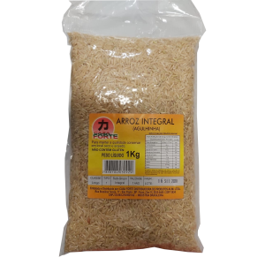 ARROZ INTEGRAL AGULHINHA 1KG CASA FORTE