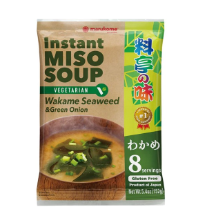 MARUKOME MISOSHIRO RYOTEI NO AJI VEGETARIAN WAKAME 8P 152g