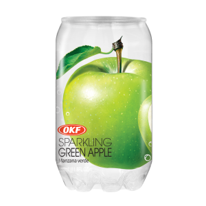 OKF REFRESCO SABOR MACA VERDE 350ML