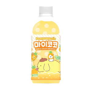 MEASTY POMPOMPURIN BEBIDA SABOR ABACAXI C/ NATA DE COCO 340ML