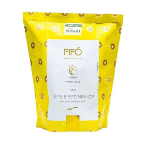 PIPO PIPOCA GOURMET LEITE EM PO NINHO 90G