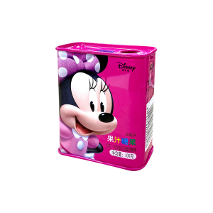 DISNEY LATA C/ BALINHAS DE MORANGO 105G