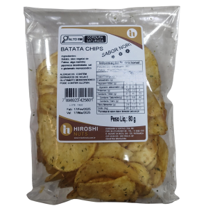 HIROSHI BATATA CHIPS SABOR NORI 80G
