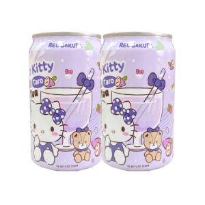 RED SAKURA CHA VERDE SABOR LEITE E INHAME HELLO KITTY 310ML
