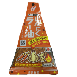 URASHIMA FURIKAKE ALHO C/ LA-YU HOT 25G TRIANGULO