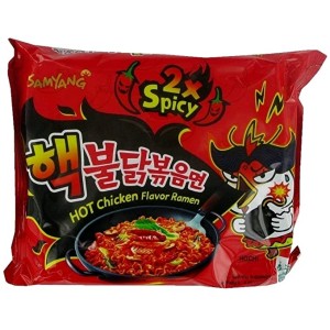 MACARRAO HOT CHICKEN LAMEN 2X PICANTE 140G SAMYANG