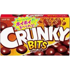 LOTTE CHOCOLATE CRUNKY BITS 63G