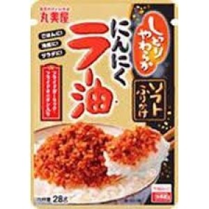 MARUMIYA FURIKAKE SABOR ALHO C/ OLEO PICANTE 28G  