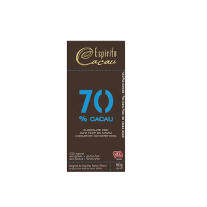 ESPIRITO CACAU CHOCOLATE 70% 80G
