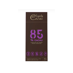 ESPIRITO CACAU CHOCOLATE 85% 80G
