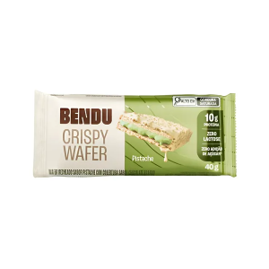 BENDU CRISPY WAFER SABOR PISTACHE 40G