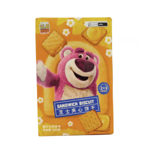 DISNEY BISCOITO RECHEADO SABOR QUEIJO 150G