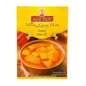 MAE PLOY PASTA DE CURRY AMARELO 50G